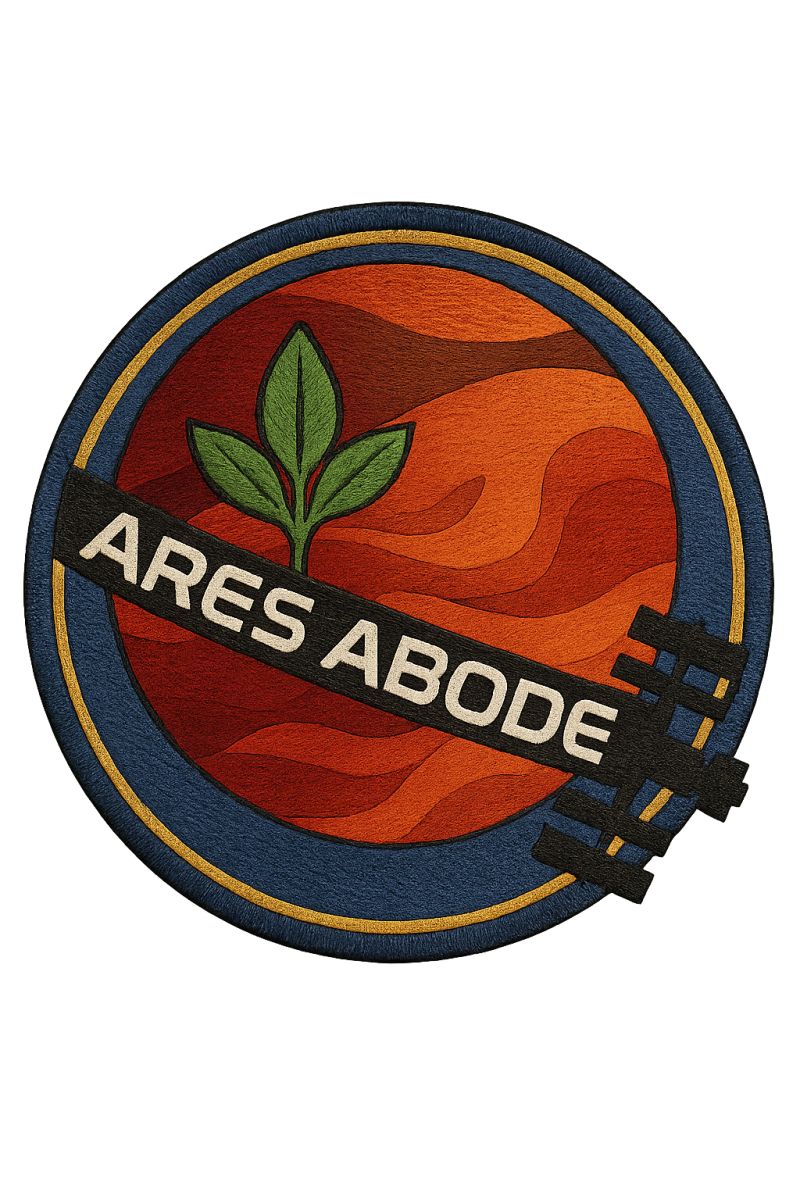 Ares Abode Mars mission emblem